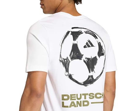 Adidas Ger Tlstr G T Erkek Futbol Tişörtü KB9503 Beyaz