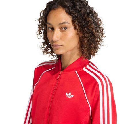 KD3782-K adidas Sst Tt Kadın Ceket Kırmızı