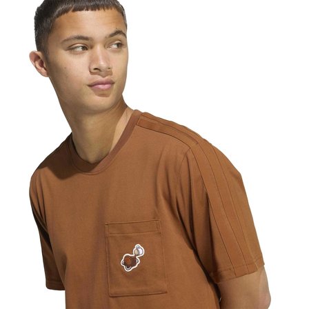 Adidas Erkek Günlük T-Shirt M Coffee Pkt T Kb4842