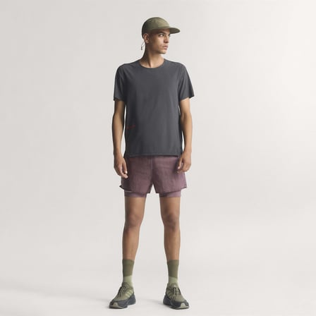 adidas Adi365 H.Koumori 2in1 Erkek Mor Koşu Şortu