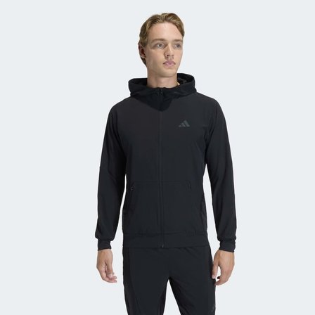 adidas KA4821 D4T HYBRID FZ H Erkek Eşofman Üstü