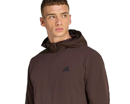 Adidas D4T Hybrid Fz H Erkek Antrenman Ceketi KB0804 Kahverengi