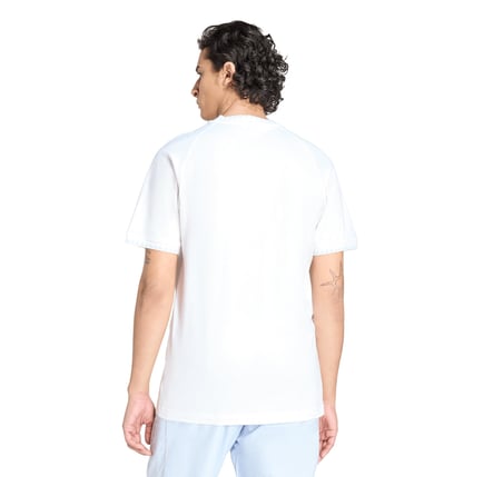 KC6448-E adidas Chest Str Ss T Erkek T-Shirt Beyaz