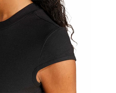 Adidas W Coq Tee Kadın Günlük Tişört JZ0278 Siyah