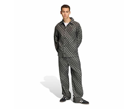 Adidas Monogram Shi Erkek Günlük Gömlek KC6379 Siyah