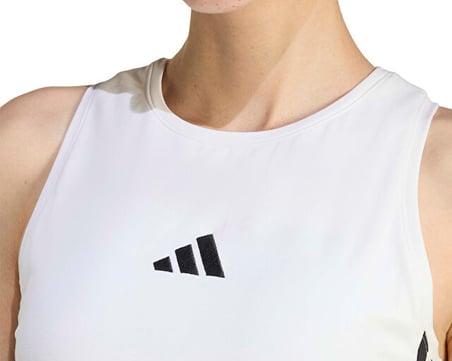 Adidas W 3S Pad Tk Kadın Günlük Crop Üst JZ6876 Beyaz
