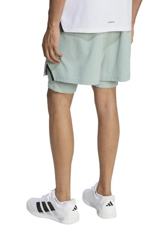 Adidas KF6430 D4T 2IN1 SHORTS Yeşil Erkek Şort
