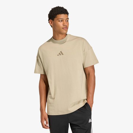 adidas All Szn Erkek Kahverengi Antrenman T-Shirt