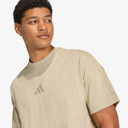adidas All Szn Erkek Kahverengi Antrenman T-Shirt