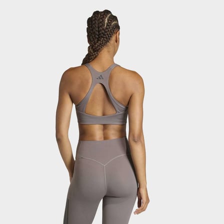 Adidas Sporcu Sütyeni KA0158 OPT 3S MS BRA Gri Beden S