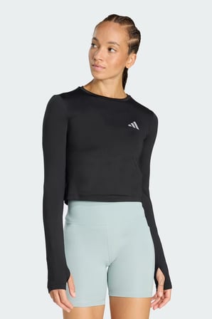 Adidas Run Essentials Kadın Uzun Kollu Koşu Tişörtü