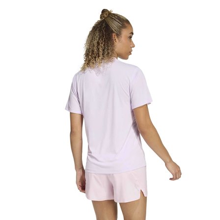 Adidas Kadın Koşu - Yürüyüş T-Shirt Run Ess Bl T W Ka0281
