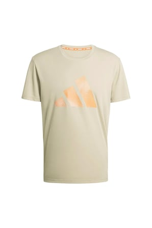 adidas Erkek  Kahverengi  T-shirt Run Ess BL T M KC4274