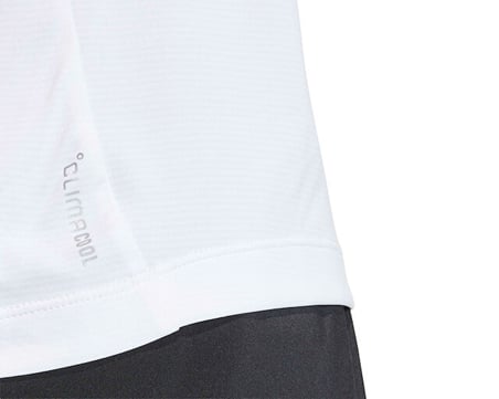 Adidas Run Ess Bl T M Erkek Koşu Tişörtü KE3547 Beyaz