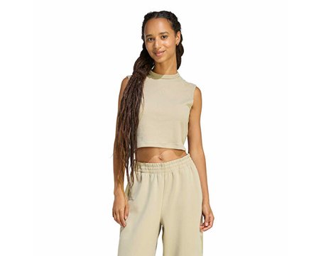 Adidas W All Szn Rb Tk Kadın Günlük Crop Üst JZ6869 Haki