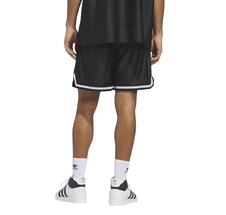 KA9361-E adidas Jacquard Short Erkek Şort Ve Kapri Siyah