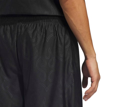 KA9361-E adidas Jacquard Short Erkek Şort Ve Kapri Siyah