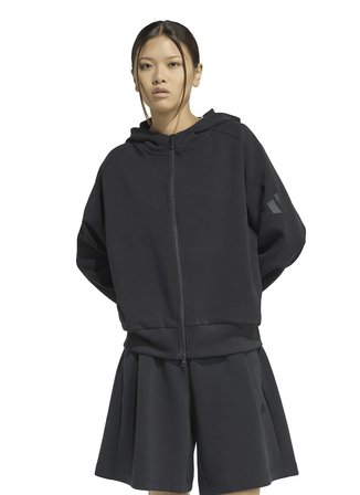 Adidas KE9147 W SL FZ HD Siyah Kadın Zip Ceket