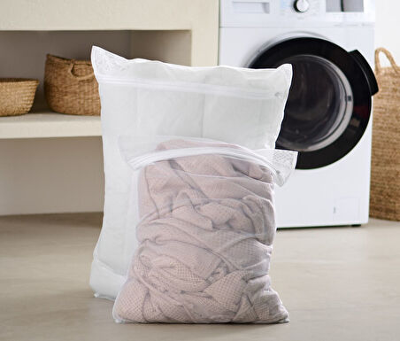 Çamaşır Yıkama Filesi, 2 Adet, XL