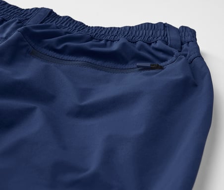Kadın Spor Şort, Softshell, Mavi