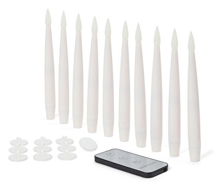 Uçan LED Mum, 10 adet