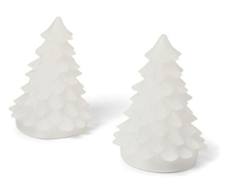 LED Yılbaşı Ağacı, Gerçek Mum, 2li