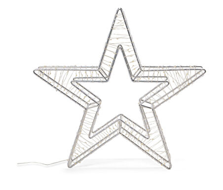 LED Yıldız, 3 D, Büyük, Dış Mekan