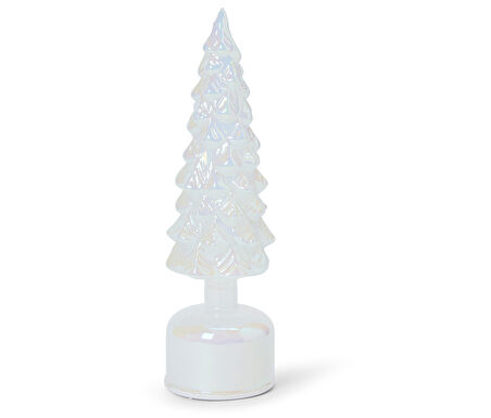 LED’li Döner Dekoratif Ağaç, Cam, Küçük