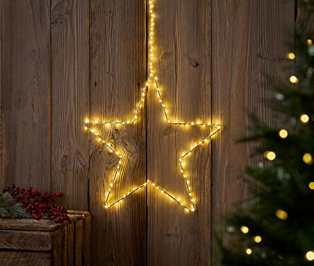 LED Yıldız, 43 cm, Dış Mekan
