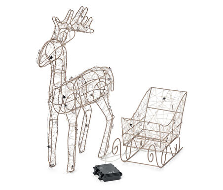 LED Ren Geyiği, Kızaklı