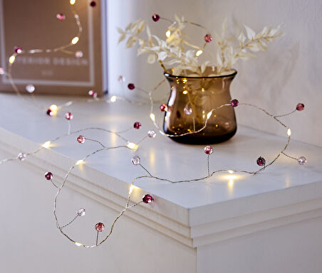 LED Mikro Işık Zinciri, Kristal