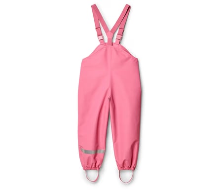 Çocuk Yağmur Pantolonu, Tafta, Pembe