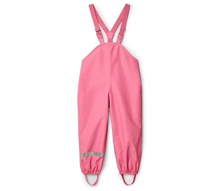 Çocuk Yağmur Pantolonu, Tafta, Pembe