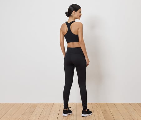 Kadın Spor Tayt, Active Soft, Siyah
