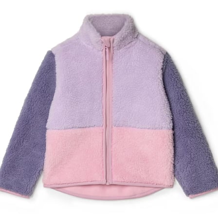 Kız Çocuk Teddy Mont, Lila-Pembe