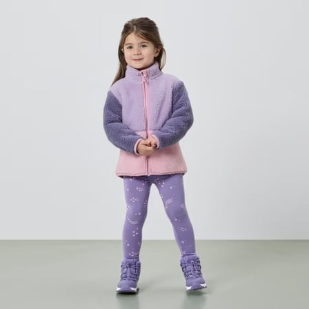 Kız Çocuk Teddy Mont, Lila-Pembe