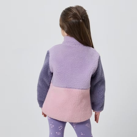 Kız Çocuk Teddy Mont, Lila-Pembe