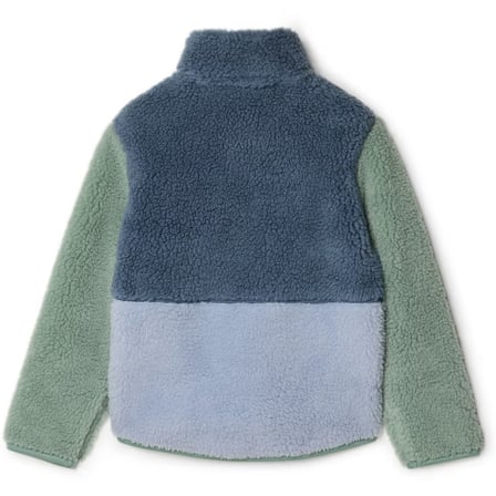 Erkek Çocuk Teddy Mont, Mavi-Yeşil