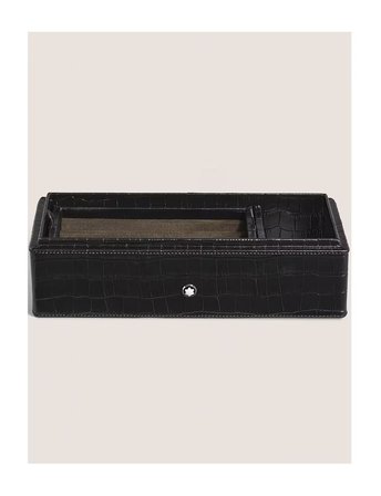 Montblanc Kroko Desen Deri Kalem Kutusu 135988