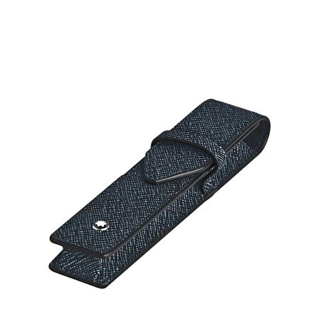 Montblanc Sartorial Tekli Kalem Kılıfı Tweed Blue 220352