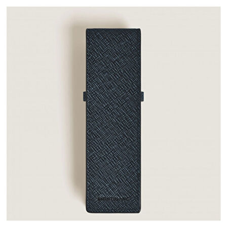 Montblanc Sartorial İkili Kalem Kılıfı Tweed Blue 220354