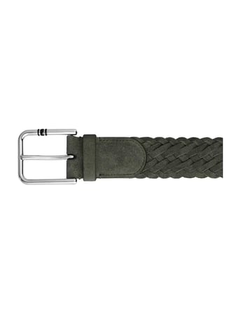 Montblanc Meisterstück Süet 35 mm L Kare Tokalı Kemer 222261
