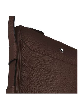 Montblanc Sartorial Deri Dikey Çapraz Postacı Çantası 222933