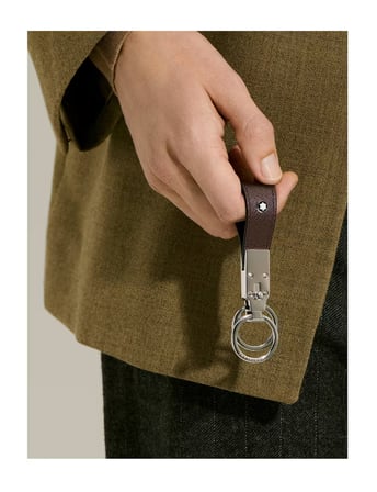 Montblanc Sartorial Deri Loop Anahtarlık 223073