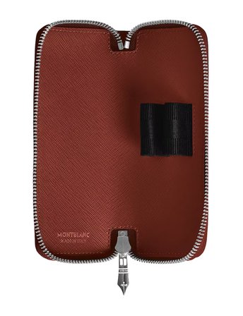 Montblanc Sartorial Deri Fermuarlı 2li Kalemlik 223093