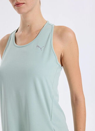 Puma 68951322 TRAINING Tank Green Fog Yeşil Regular Fit Düz Kadın Atlet
