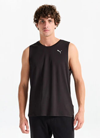 Puma 68952001 TRAINING Relaxed Tank PUMA Siyah Regular Fit Düz Erkek Atlet