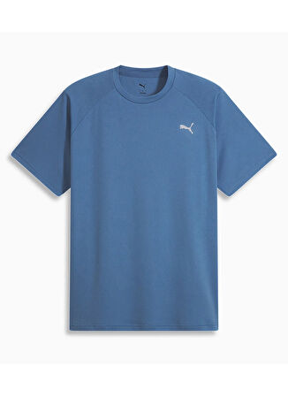 Puma 68952123 TRAINING Tee Deep Dive Mor Yuvarlak Yaka Regular Fit Düz Erkek T-Shirt