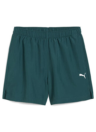 Puma 68952321 TRAINING 5 Shorts Malachi Yeşil Lastikli Bel Regular Fit Düz Erkek Şort