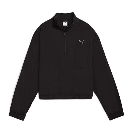Puma Kadın Sweatshirt Her Woven Half Zip Crew